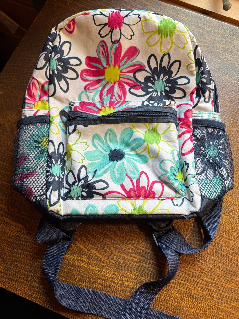 Thirty One Lil’Go Backpack- Loops Daisy Print New Without Tags